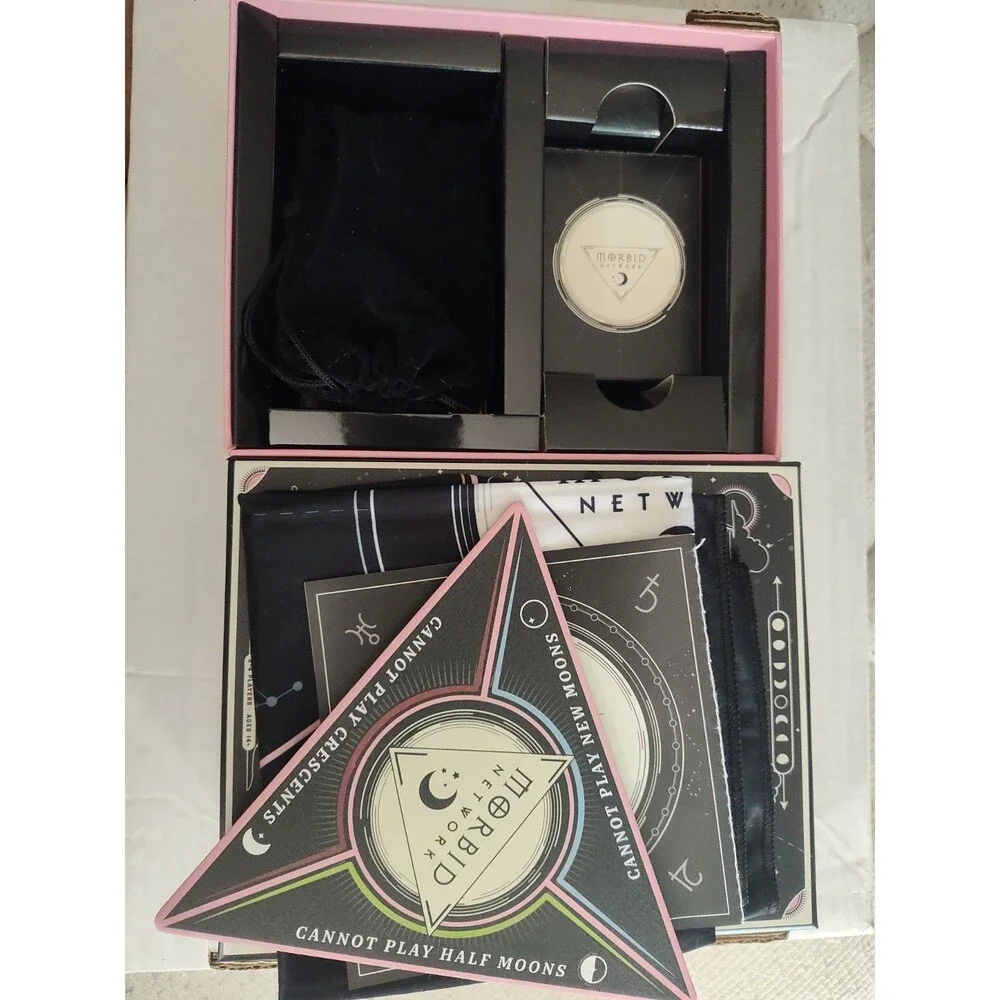 Morbid Network The Lunar Dial Board Game, Moon Theme, 2-6 Players, Ages 16+
